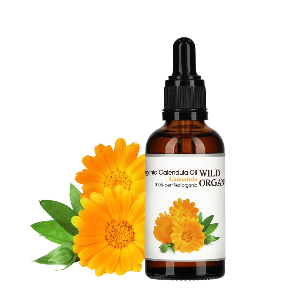 wild organic, 宥機金盞花油, organic calendula oil