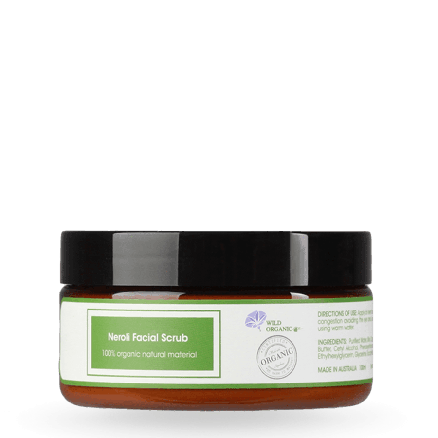 草本香橙花面部磨砂 - Neroli Facial Scrub - Wild Organic