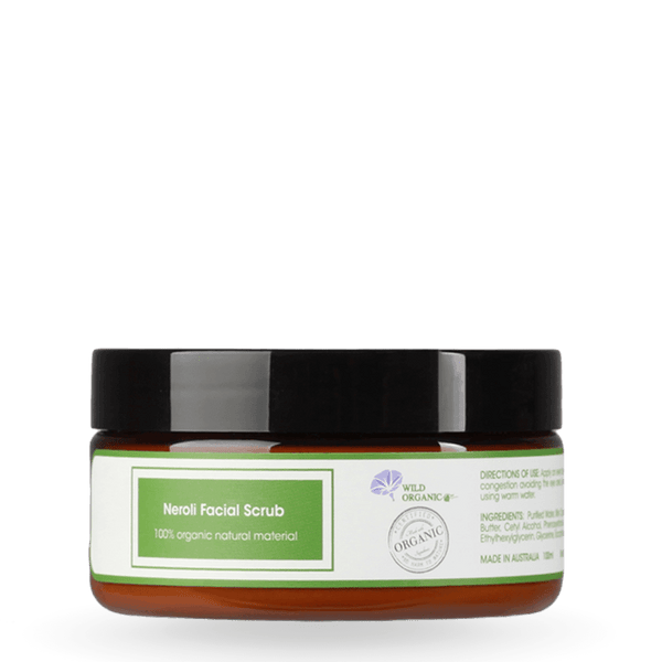 草本香橙花面部磨砂 - Neroli Facial Scrub - Wild Organic